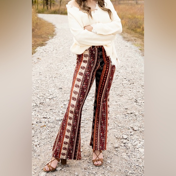 Altered State Paisley Leggings Size Small - Picture 1 of 4
